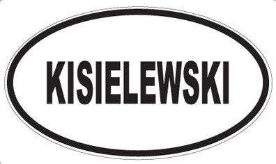 KISIELEWSKI - Oval Magnet