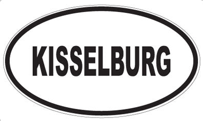 KISSELBURG - Oval Magnet