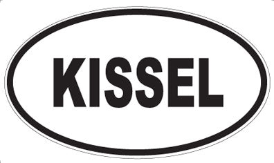 KISSEL - Oval Magnet