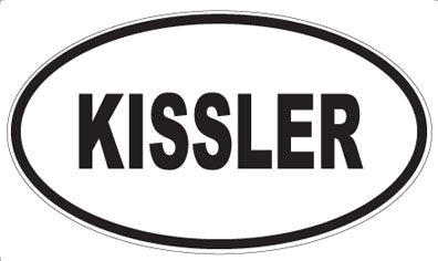 KISSLER - Oval Magnet