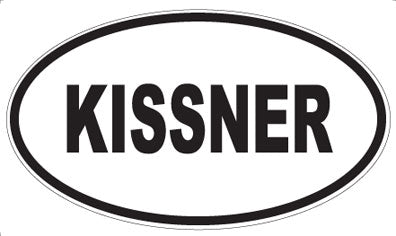 KISSNER - Oval Magnet