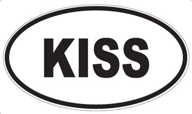 KISS - Oval Magnet