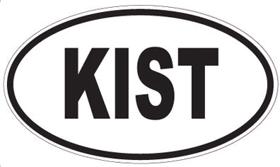 KIST - Oval Sticker