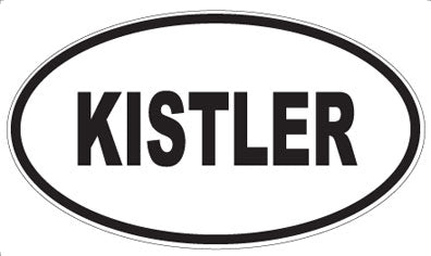KISTLER - Oval Magnet