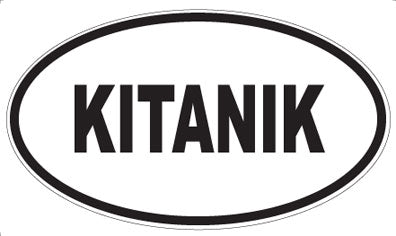 KITANIK - Oval Magnet