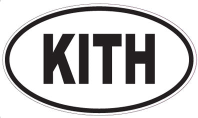 KITH - Oval Sticker