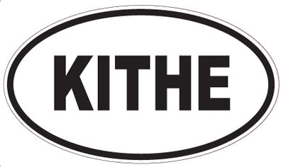 KITHE - Oval Magnet