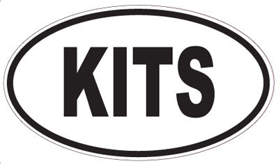 KITS - Oval Sticker