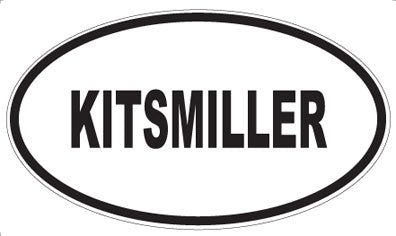 KITSMILLER - Oval Magnet
