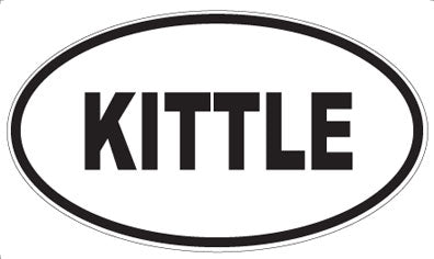 KITTLE - Oval Magnet