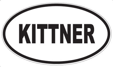 KITTNER - Oval Magnet