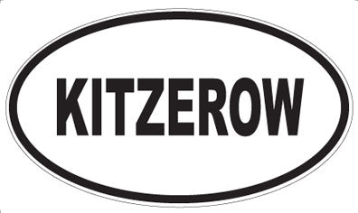 KITZEROW - Oval Magnet