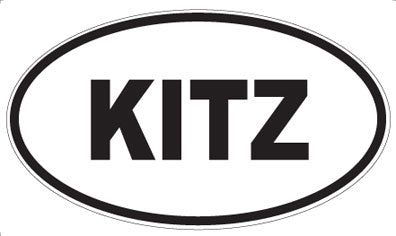 KITZ - Oval Magnet