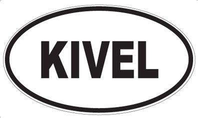 KIVEL - Oval Magnet