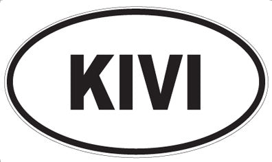 KIVI - Oval Magnet
