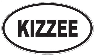 KIZZEE - Oval Magnet