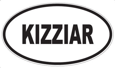 KIZZIAR - Oval Magnet