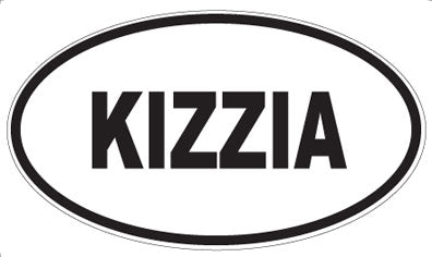 KIZZIA - Oval Magnet