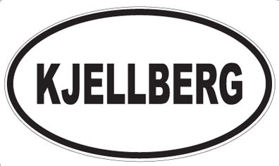 KJELLBERG - Oval Magnet