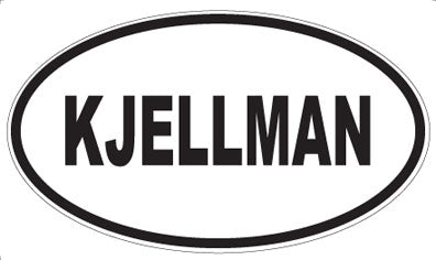 KJELLMAN - Oval Magnet