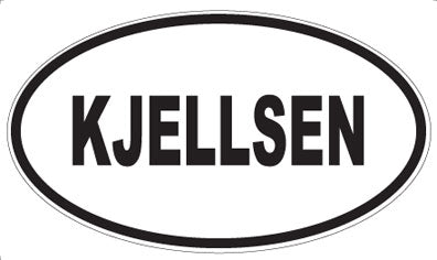 KJELLSEN - Oval Magnet