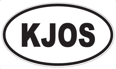 KJOS - Oval Magnet