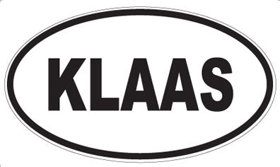 KLAAS - Oval Magnet