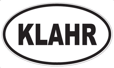 KLAHR - Oval Magnet