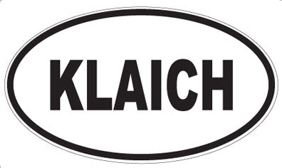 KLAICH - Oval Magnet
