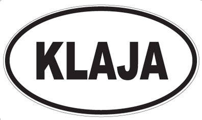 KLAJA - Oval Magnet