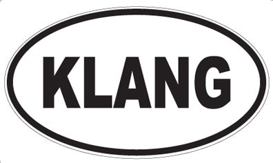KLANG - Oval Magnet