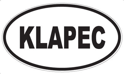 KLAPEC - Oval Magnet