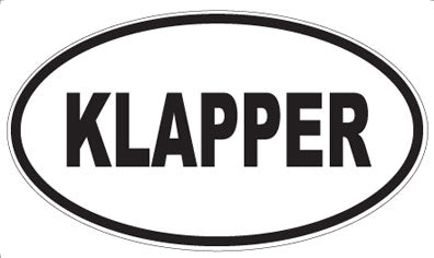 KLAPPER - Oval Magnet