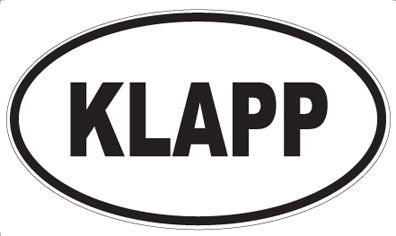 KLAPP - Oval Magnet
