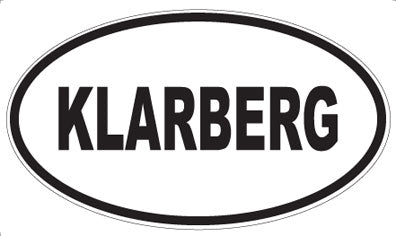 KLARBERG - Oval Magnet