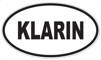 KLARIN - Oval Magnet