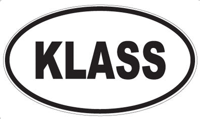 KLASS - Oval Magnet