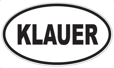 KLAUER - Oval Magnet