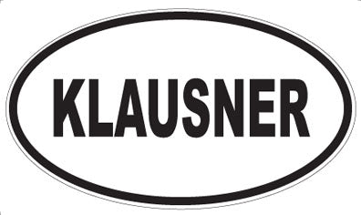 KLAUSNER - Oval Magnet