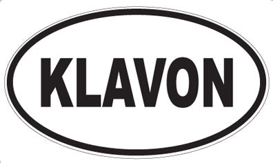 KLAVON - Oval Magnet