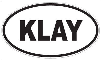 KLAY - Oval Magnet