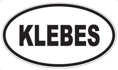 KLEBES - Oval Magnet
