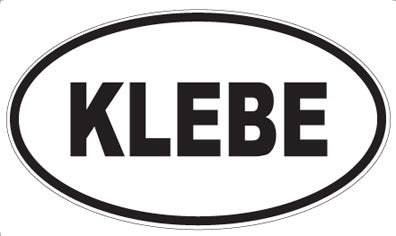 KLEBE - Oval Magnet