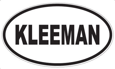 KLEEMAN - Oval Magnet