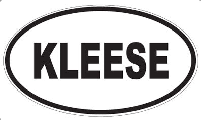 KLEESE - Oval Magnet