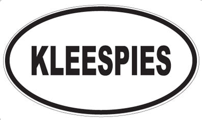 KLEESPIES - Oval Magnet