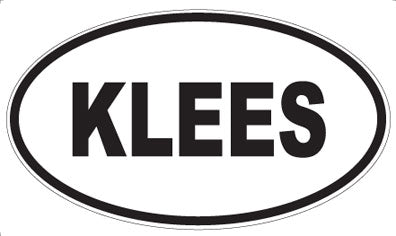 KLEES - Oval Magnet