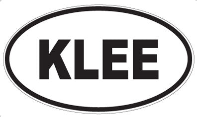 KLEE - Oval Magnet