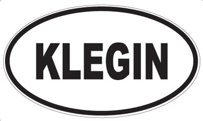 KLEGIN - Oval Magnet