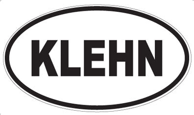KLEHN - Oval Magnet